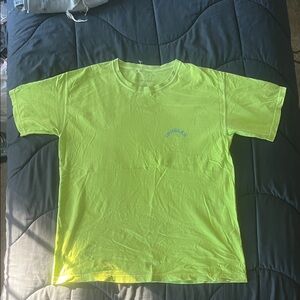 Jungles “Crisis? What Crisis?” Lime Green T-Shirt